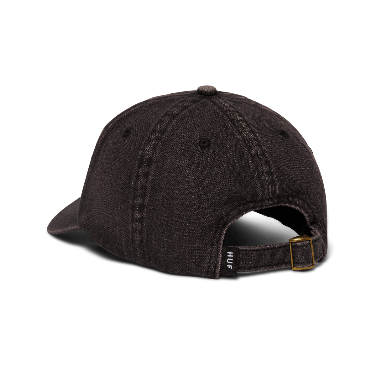 Apollo Denim 6-Panel Curved Visor Hat