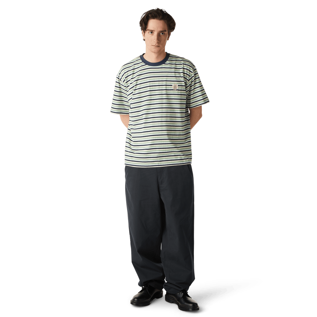 Apollo Striped Knit Boxy Top