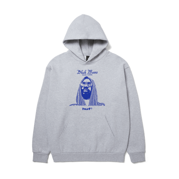 HUF x Isaac Hayes Black Moses Pullover Heavyweight Hoodie