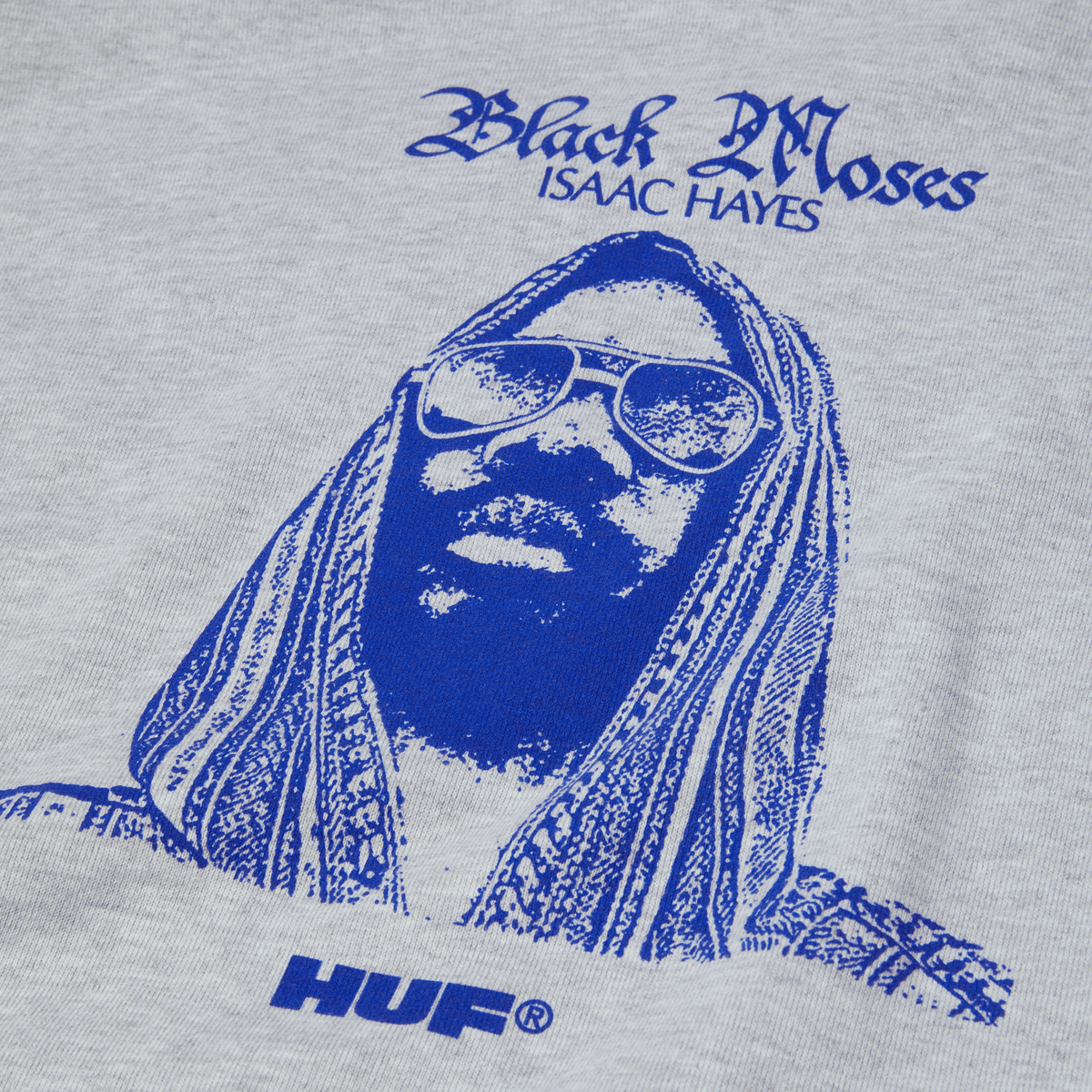 HUF x Isaac Hayes Black Moses Pullover Heavyweight Hoodie