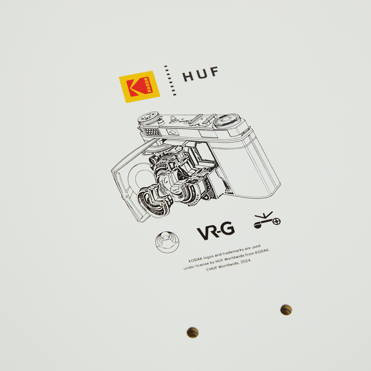 HUF x Kodak Collage Filmer Cruiser Deck