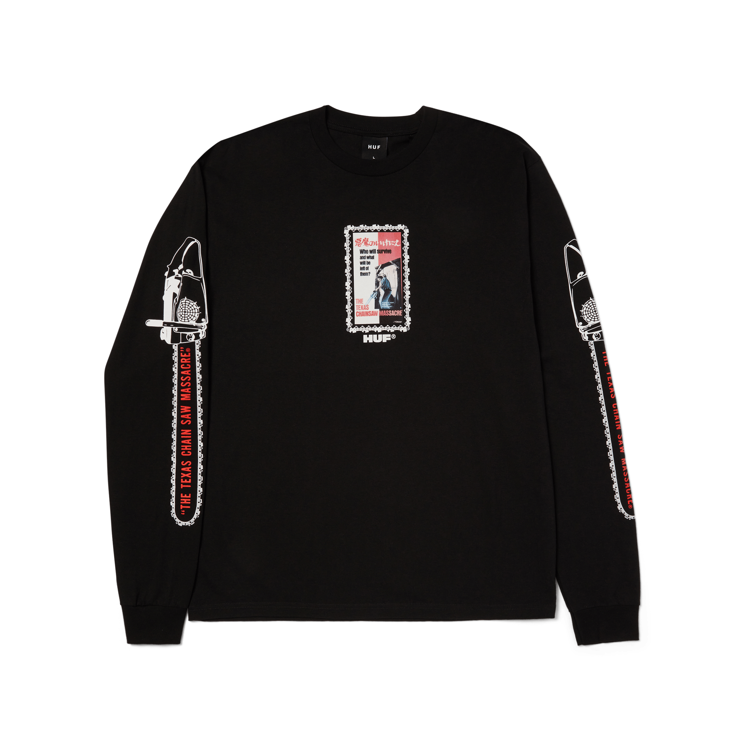 HUF x The Texas Chainsaw Massacre Dual Chain Long Sleeve T-Shirt