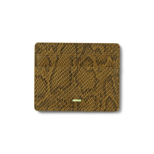 Fuck It Snakeskin Cardholder