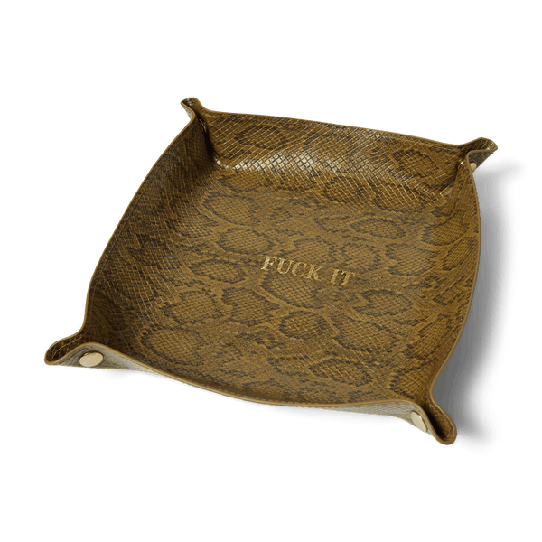 Fuck It Snakeskin Catchall