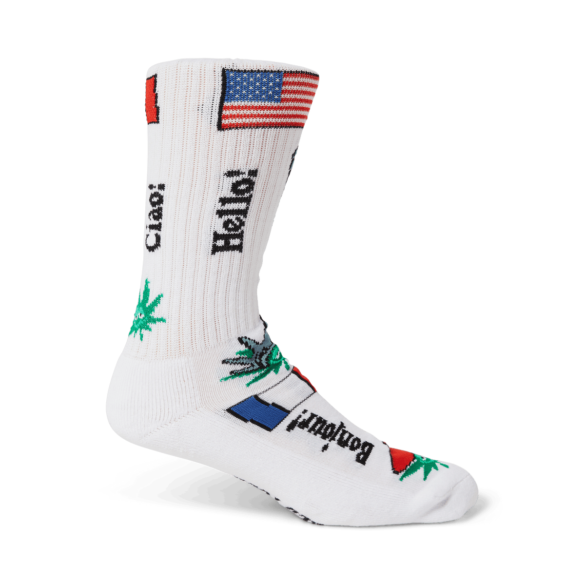 Green Buddy Tourist Sock