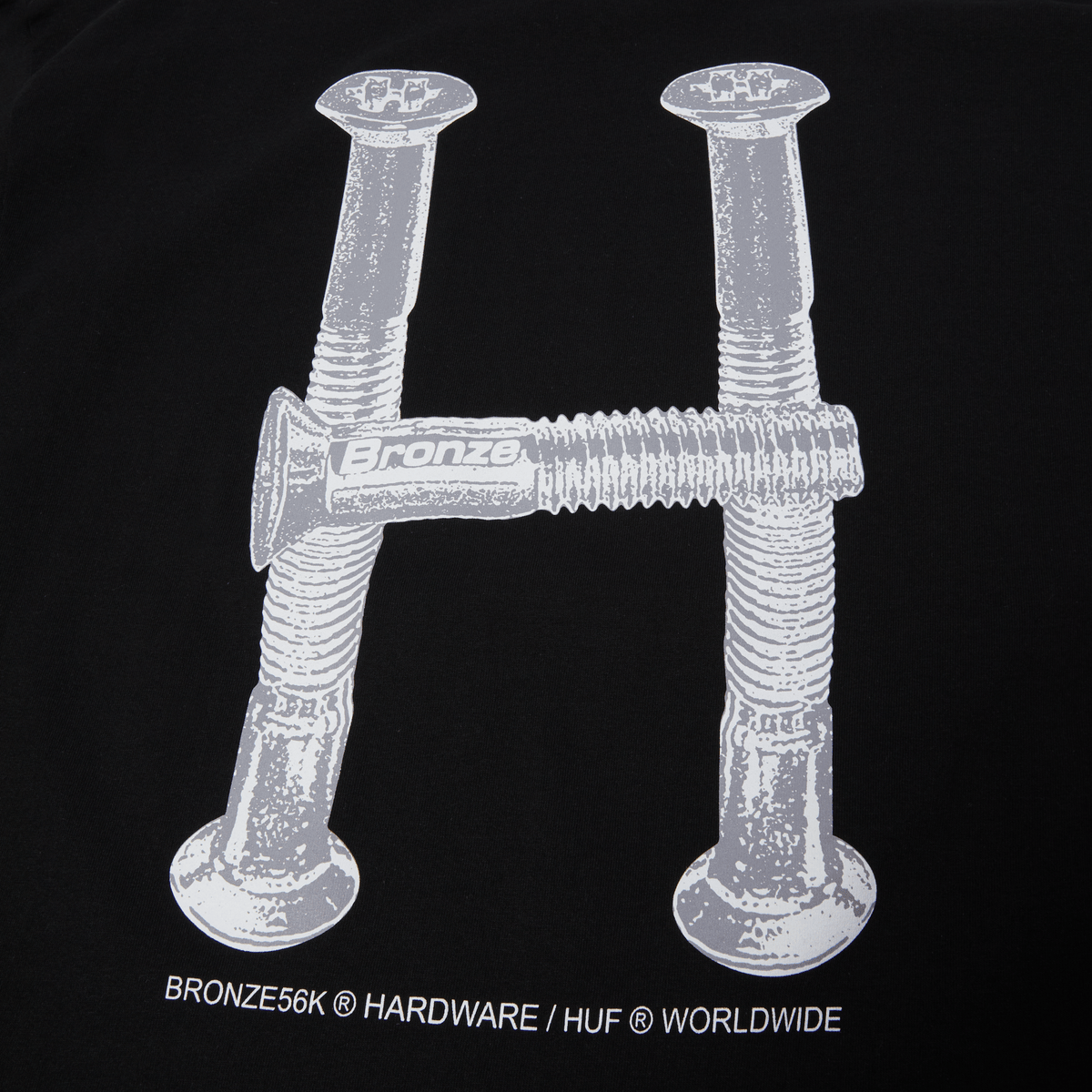 HUF x Bronze56K H Bolts Triple Triangle T-Shirt
