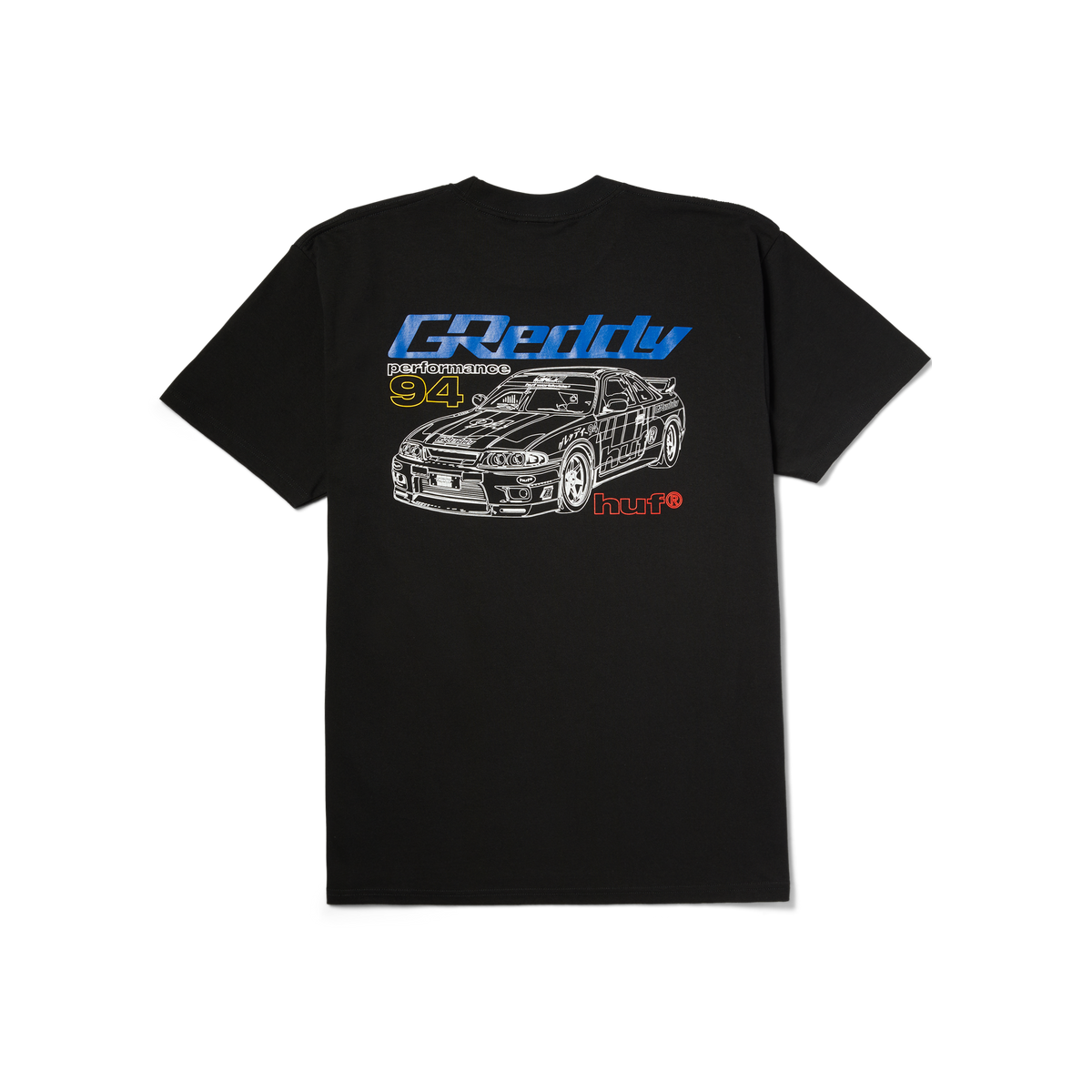 HUF x GReddy Diagram T-Shirt