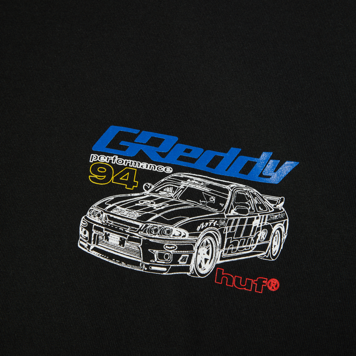 HUF x GReddy Diagram T-Shirt