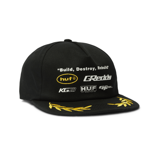 HUF x GReddy Team Snapback Hat