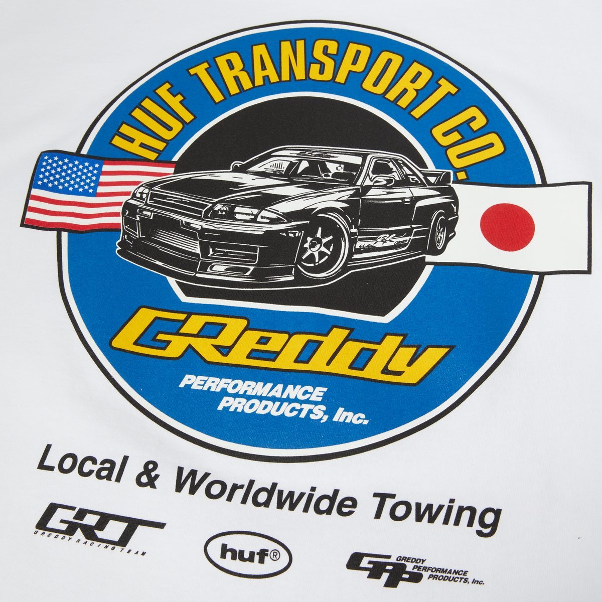 HUF x GReddy Transport T-Shirt
