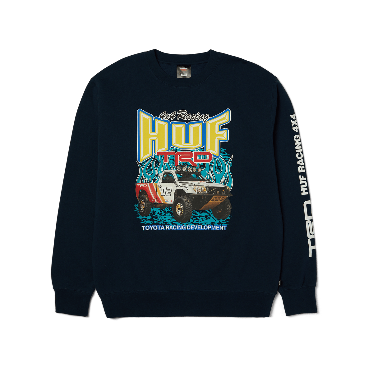 HUF x Toyota TRD Pit Crew Crewneck Sweatshirt