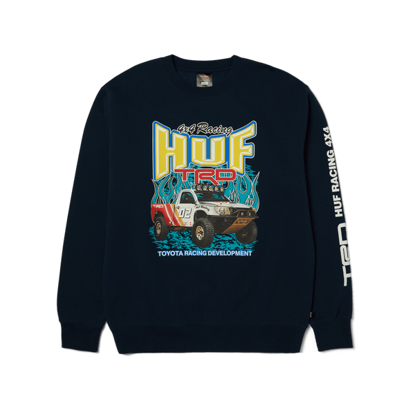 HUF x Toyota TRD Pit Crew Crewneck Sweatshirt