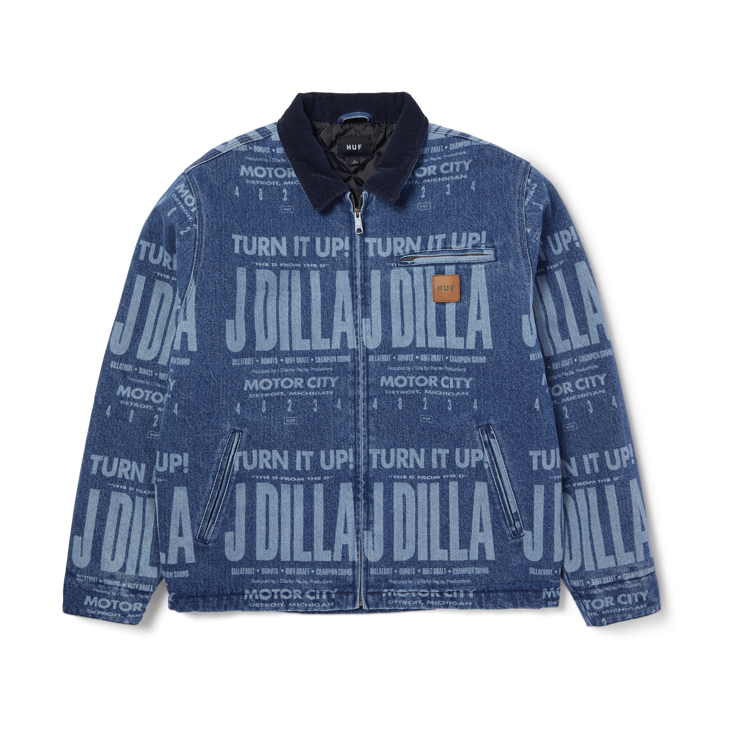 HUF J Dilla デニムジャケット HUF x J Dilla Posted Work Jacket – HUF Canada