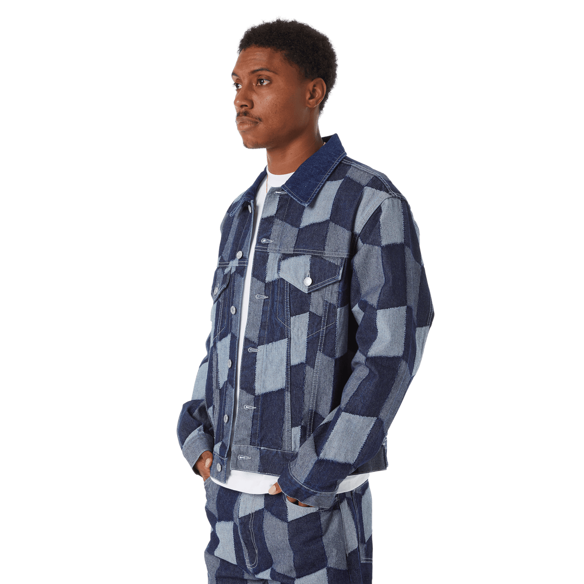 Patchwork Denim Jacket