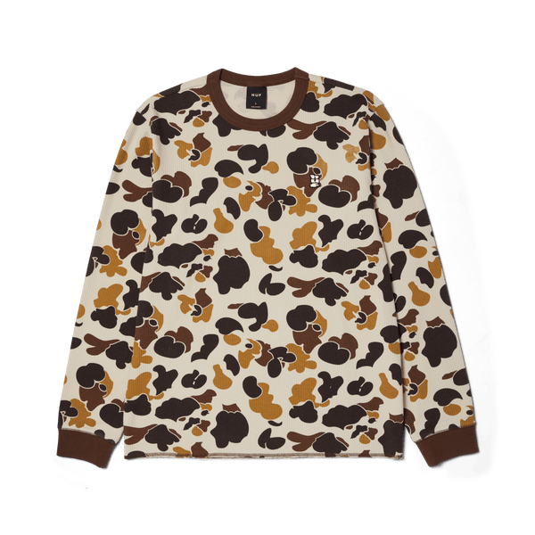 Shrader Camo Long Sleeve T-Shirt Thermal