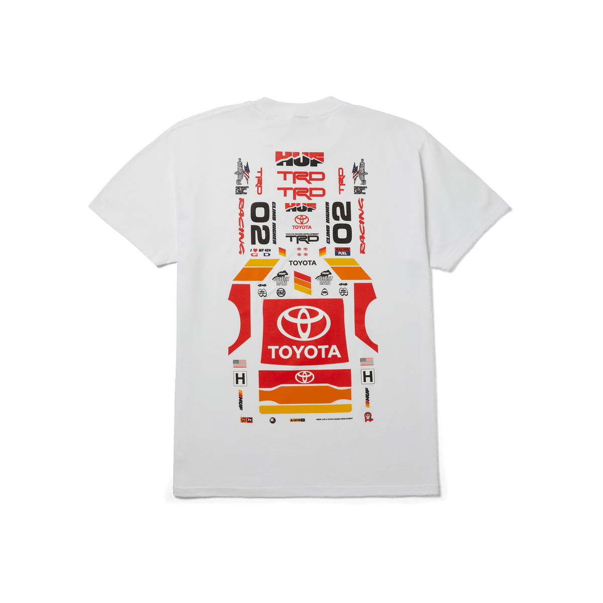 HUF x Toyota TRD Stickered T-Shirt