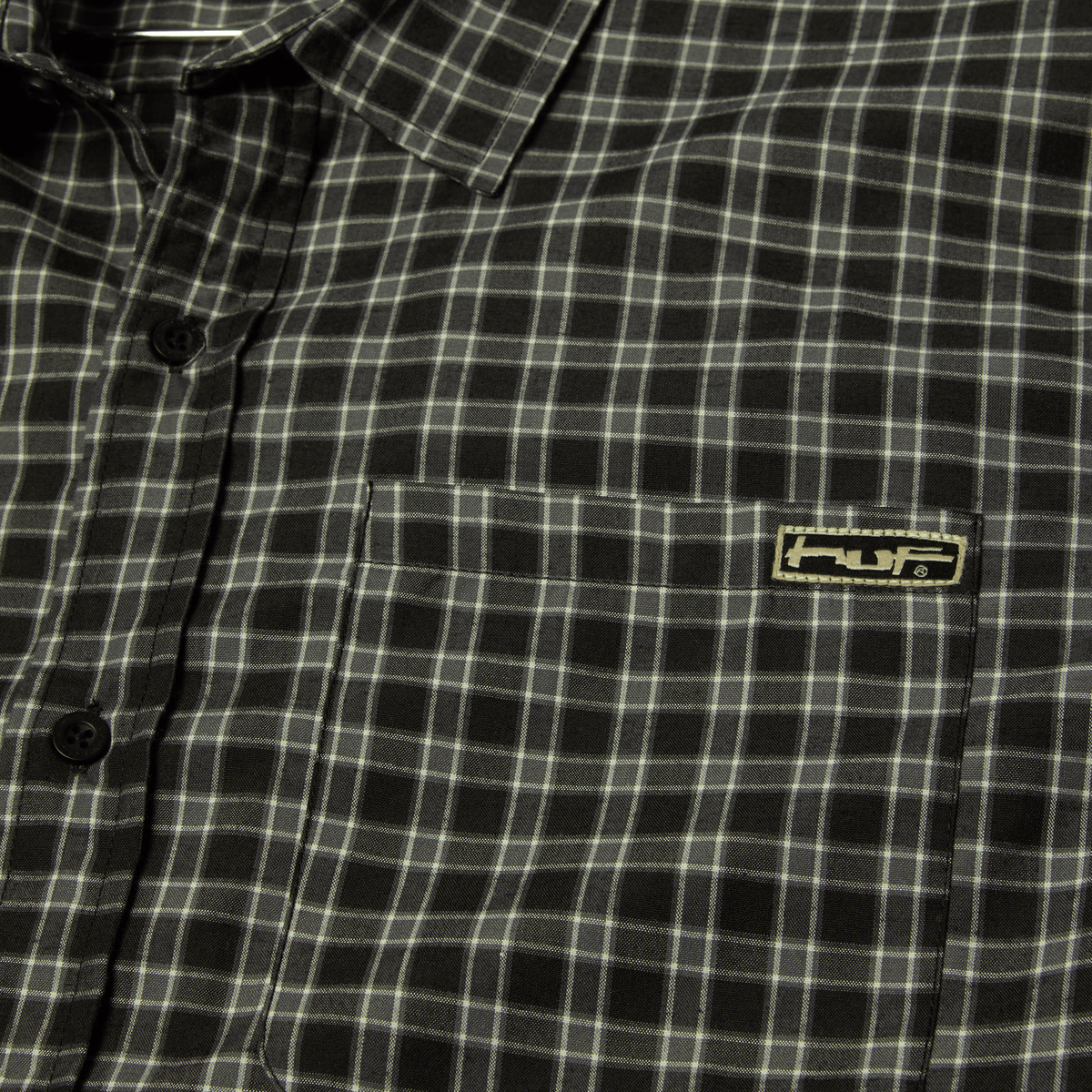 Stretch Micro Plaid Shirt
