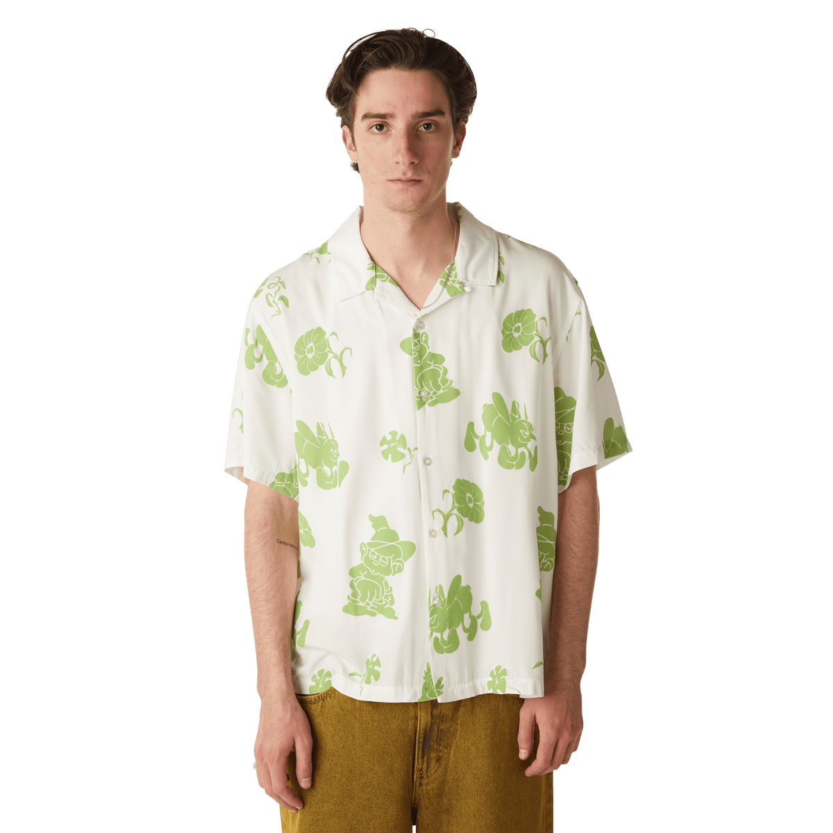 Trip Flocked Resort Shirt