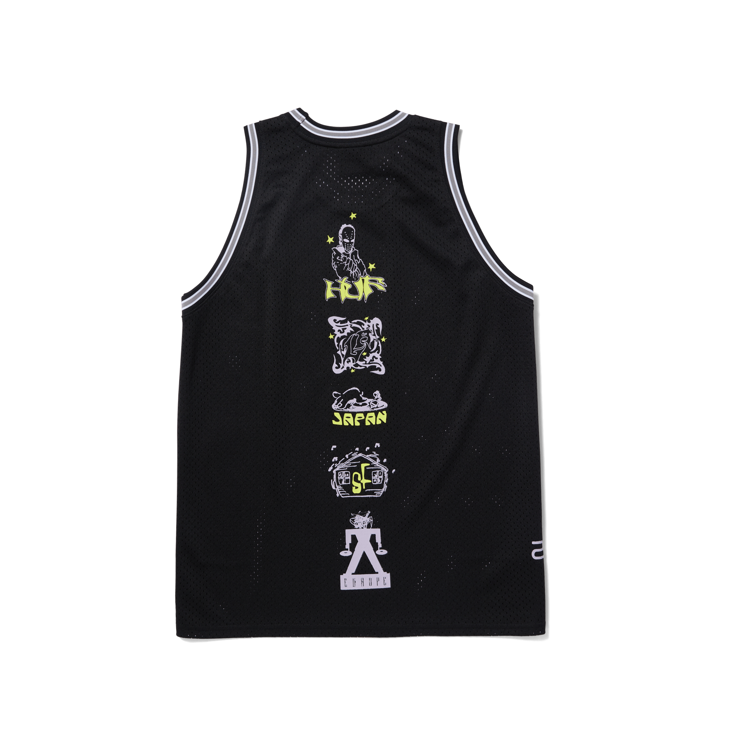 大注目 Basketball Mesh Zine Jersey Canada HUF – ウェア