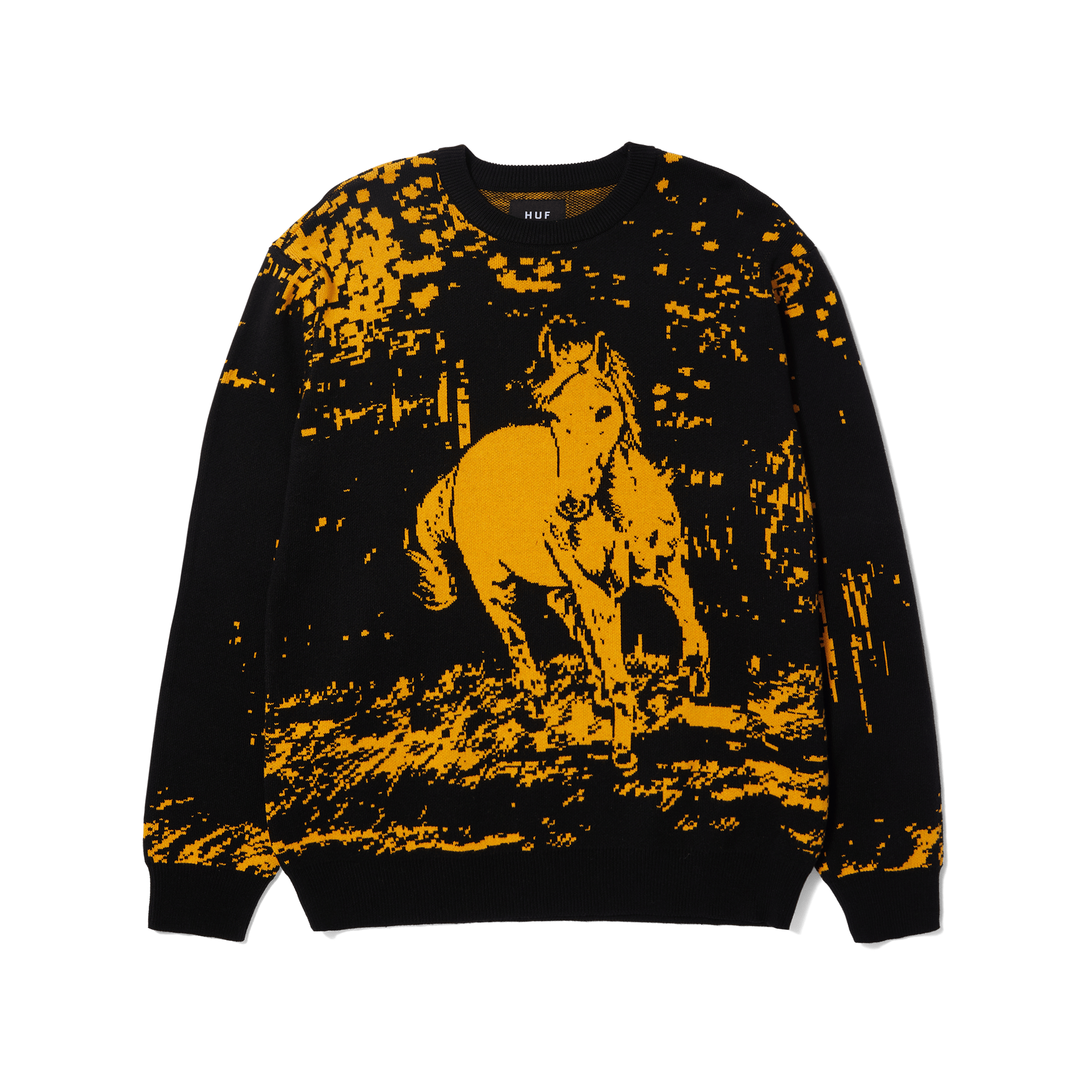 5 Horse Crewneck Sweater