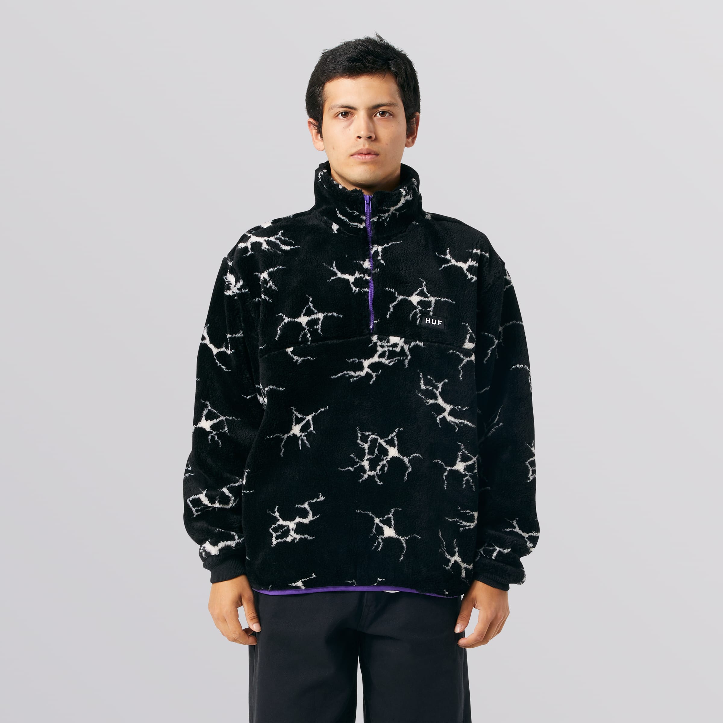 Quake Sherpa 1/4 Zip Fleece