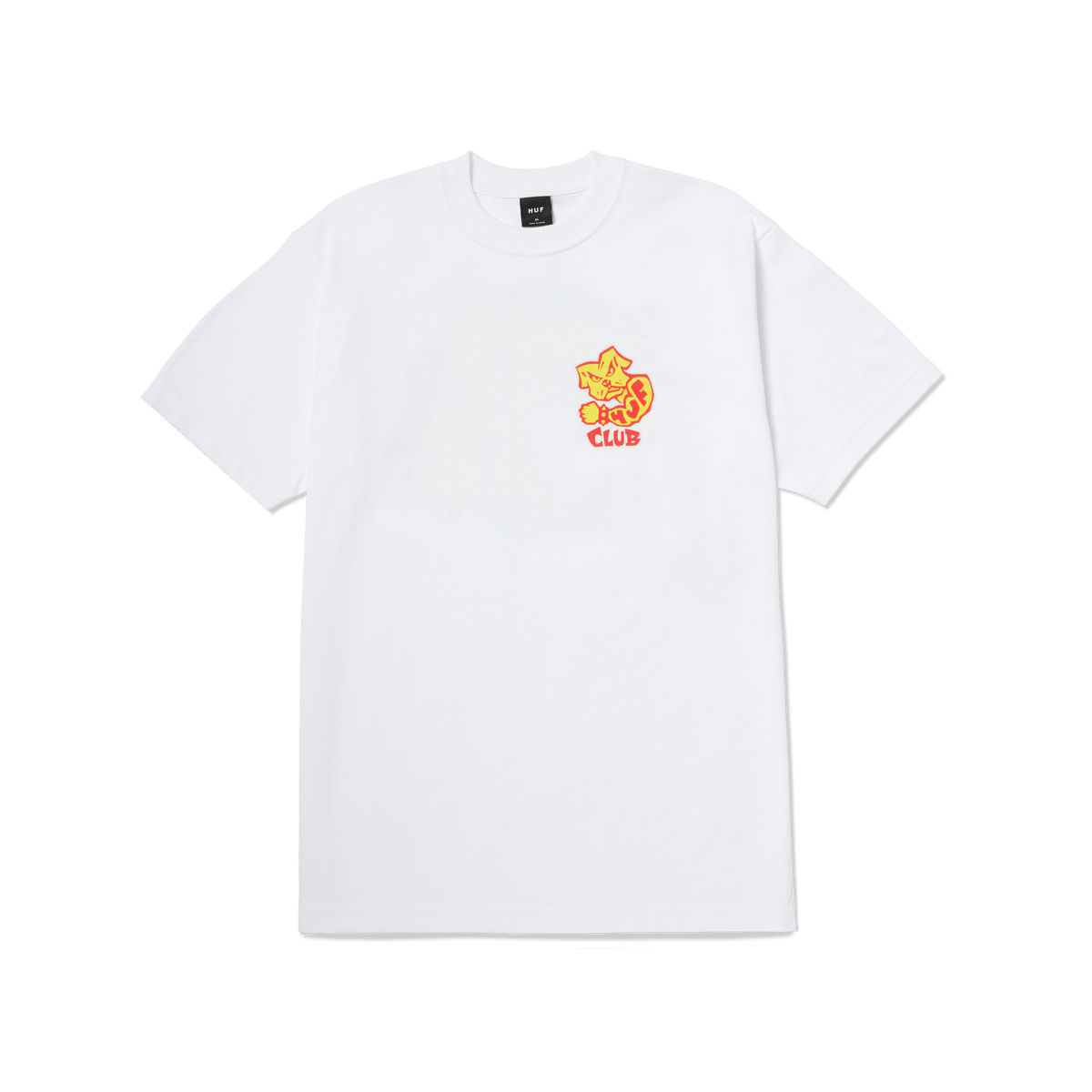 Huf white t shirt online