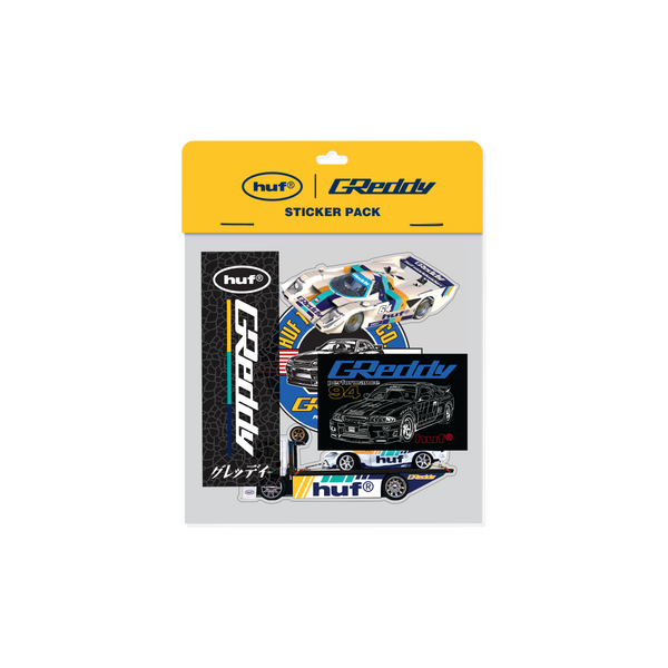 HUF x GReddy Sticker Pack