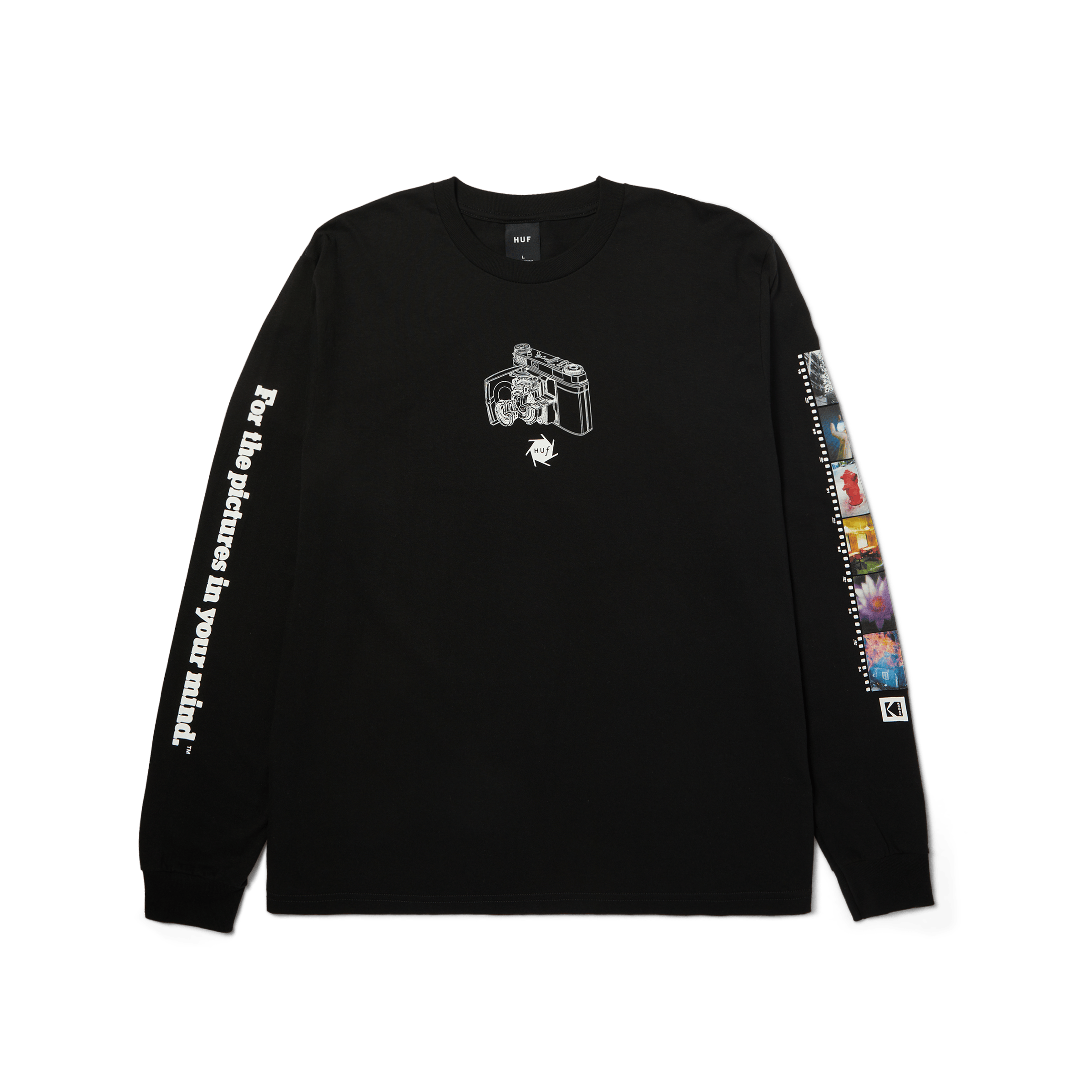 【HUF】HUF X KODAK RIDE THE LIGHTNING CREWNECK / スウェット HUF x Kodak Ride The Lightning Crewneck Sweatshirt – HUF