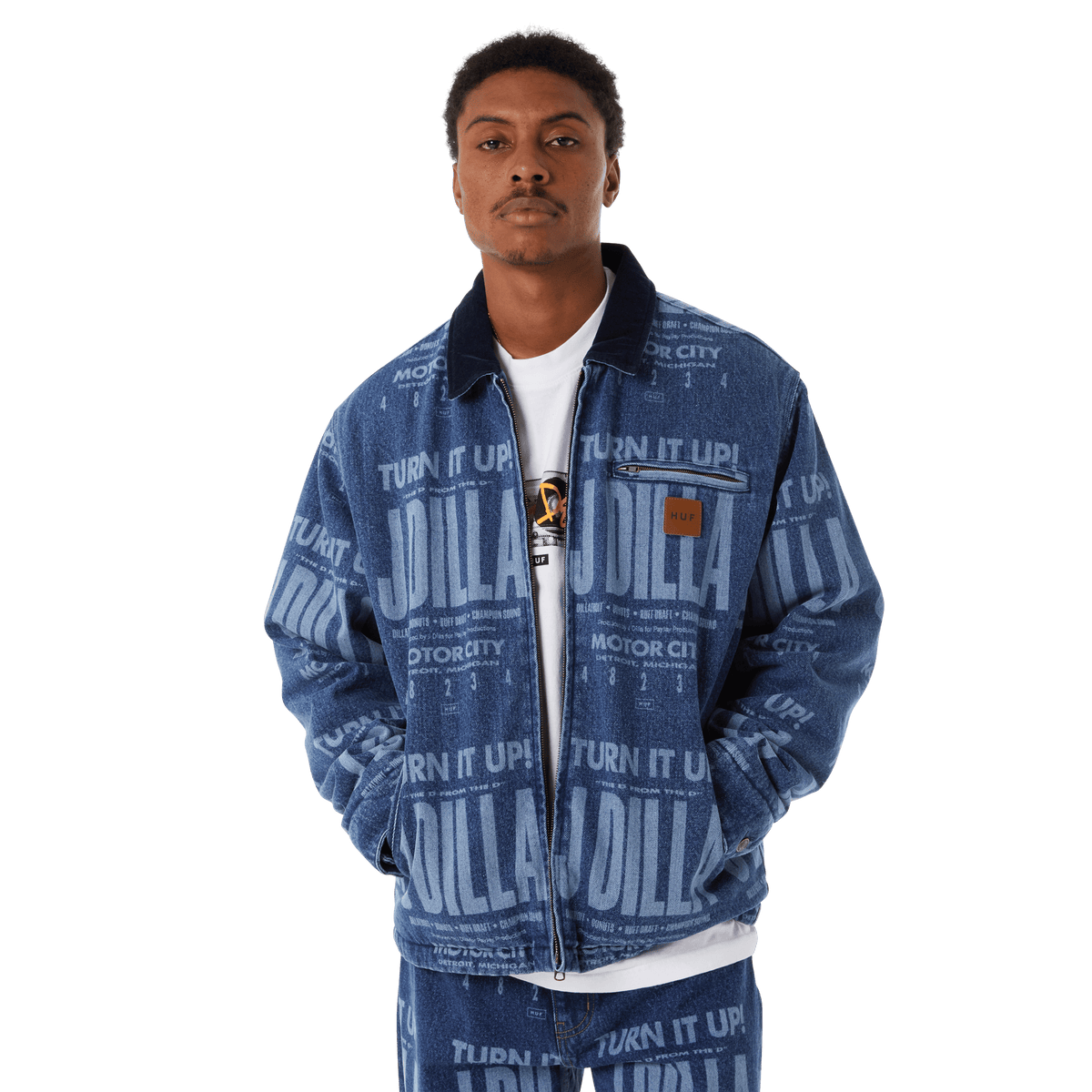 HUF J Dilla デニムジャケット HUF x J Dilla Posted Work Jacket – HUF Canada