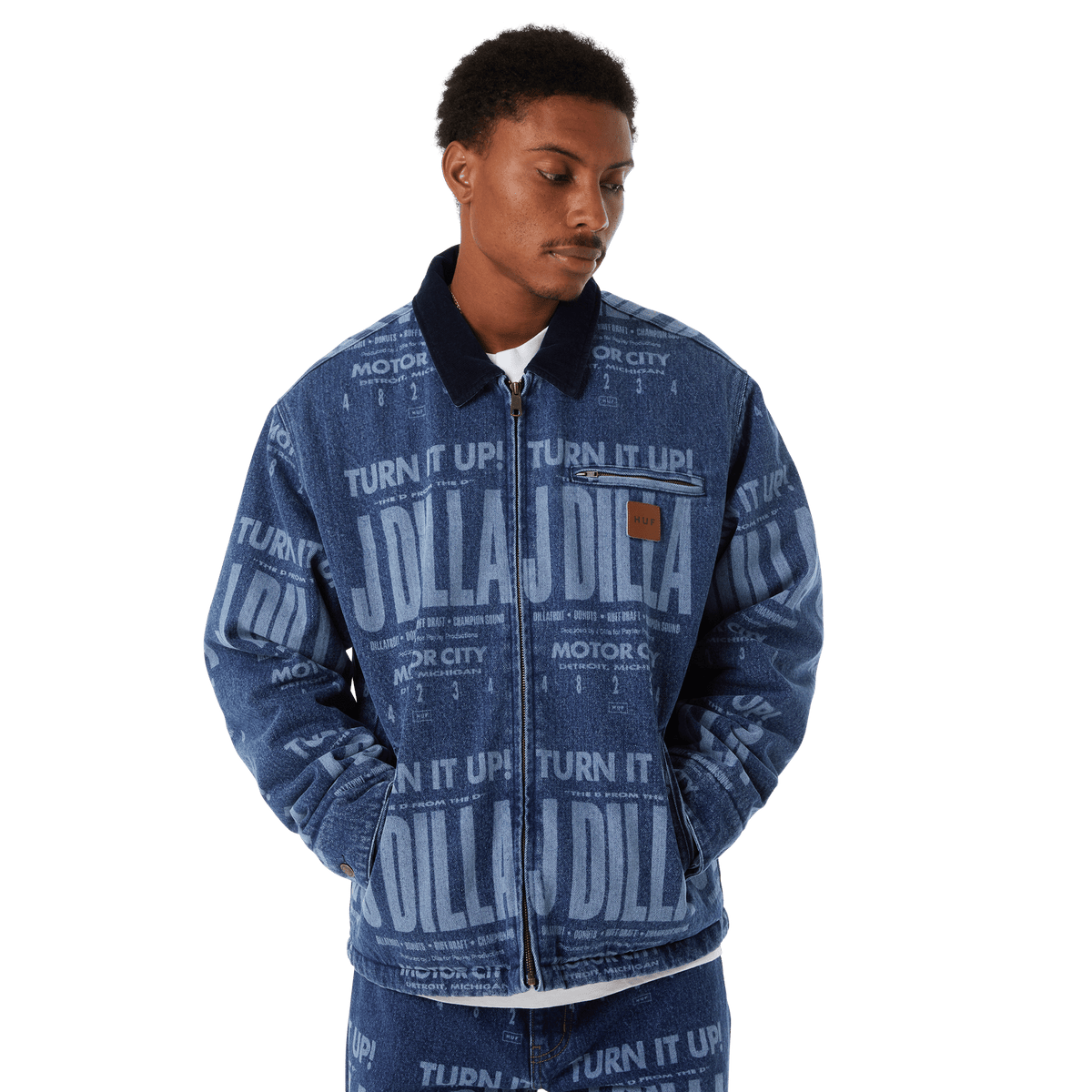 HUF x J Dilla Posted Work Jacket