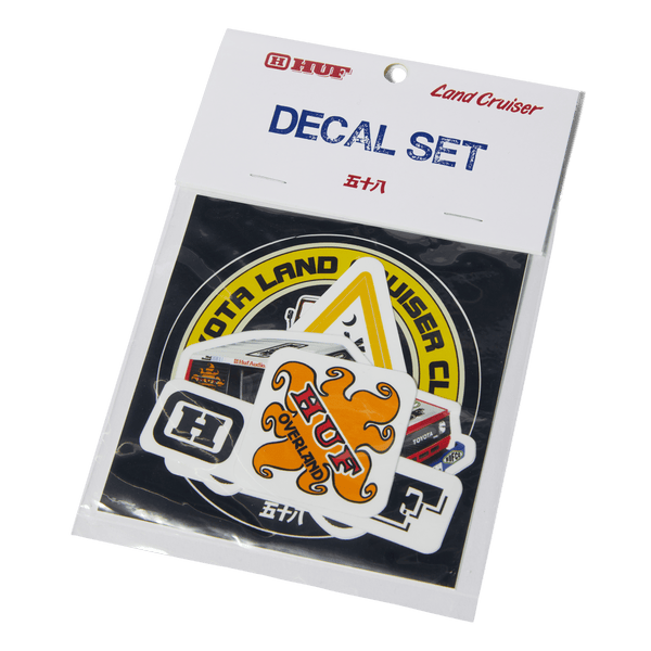 HUF x Toyota Land Cruiser Decal Set