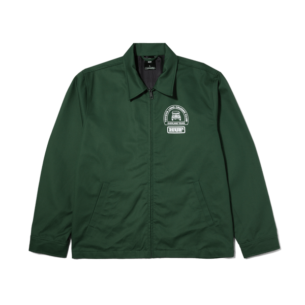 Huf serif quilted coaches jacket best sale