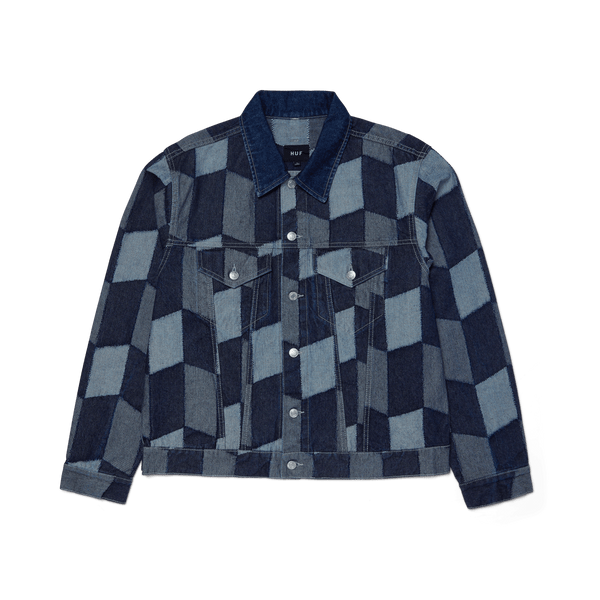 【ALANUi】MIX patchwork denim jacket ALANUi】MIX patchwork denim jacket ALANUi】MIX patchwork
