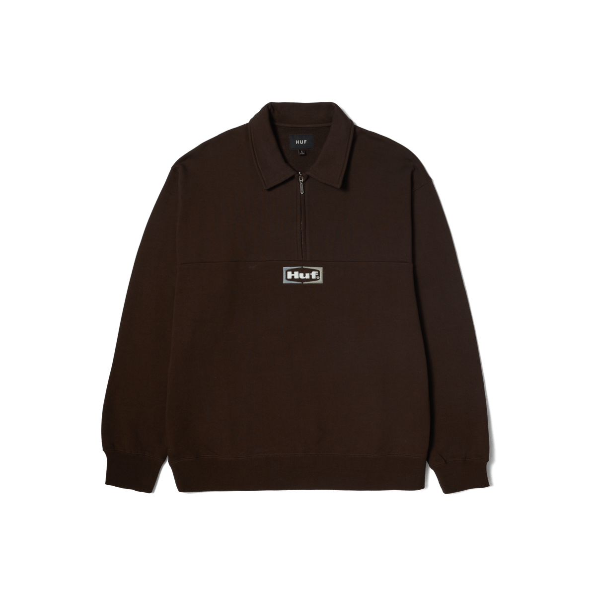 Slate Quarter Zip Fleece Espresso S