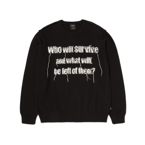 HUF x The Texas Chainsaw Massacre Survive Cable Knit Sweater