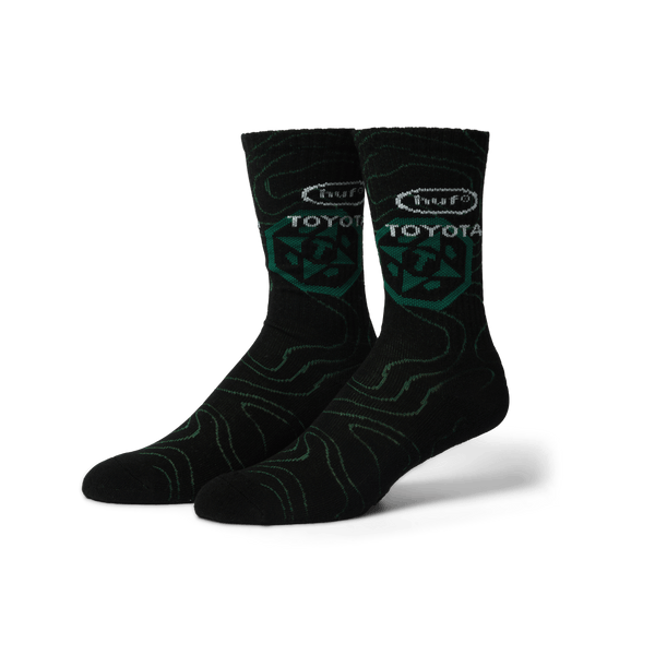 HUF x Toyota Trailhunter Topography Socks