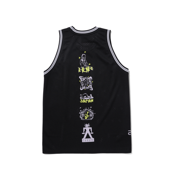 Zine Mesh Basketball Jersey