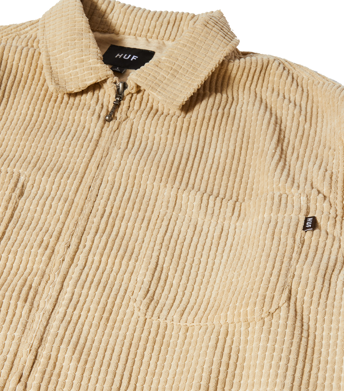 Corduroy outlet zip shirt