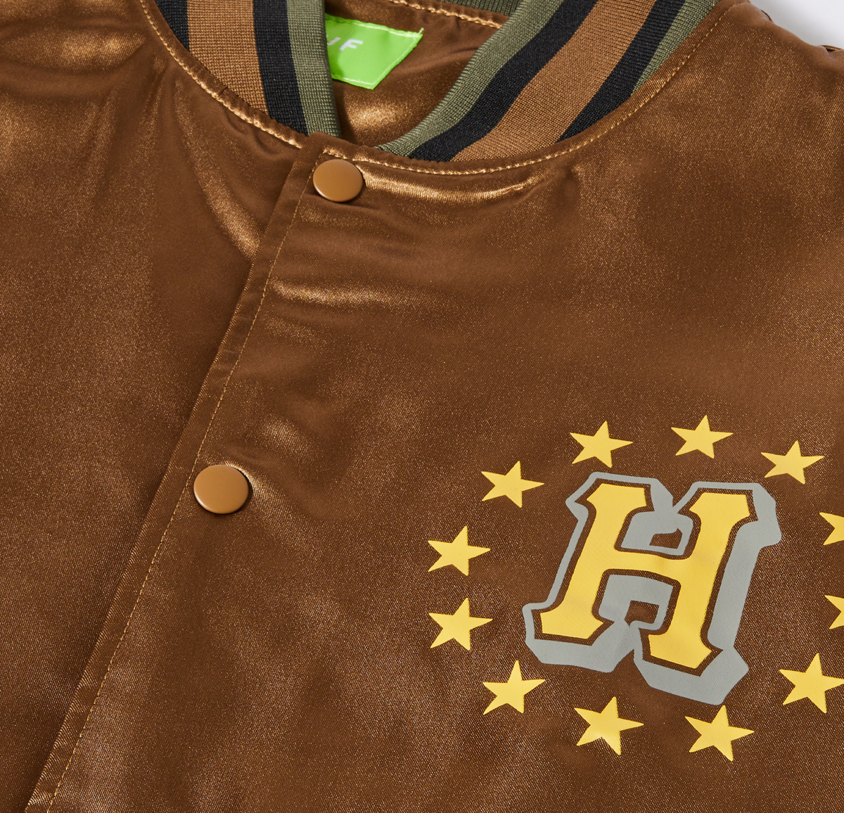 Galactic Stack Baseball Jacket – HUF Canada