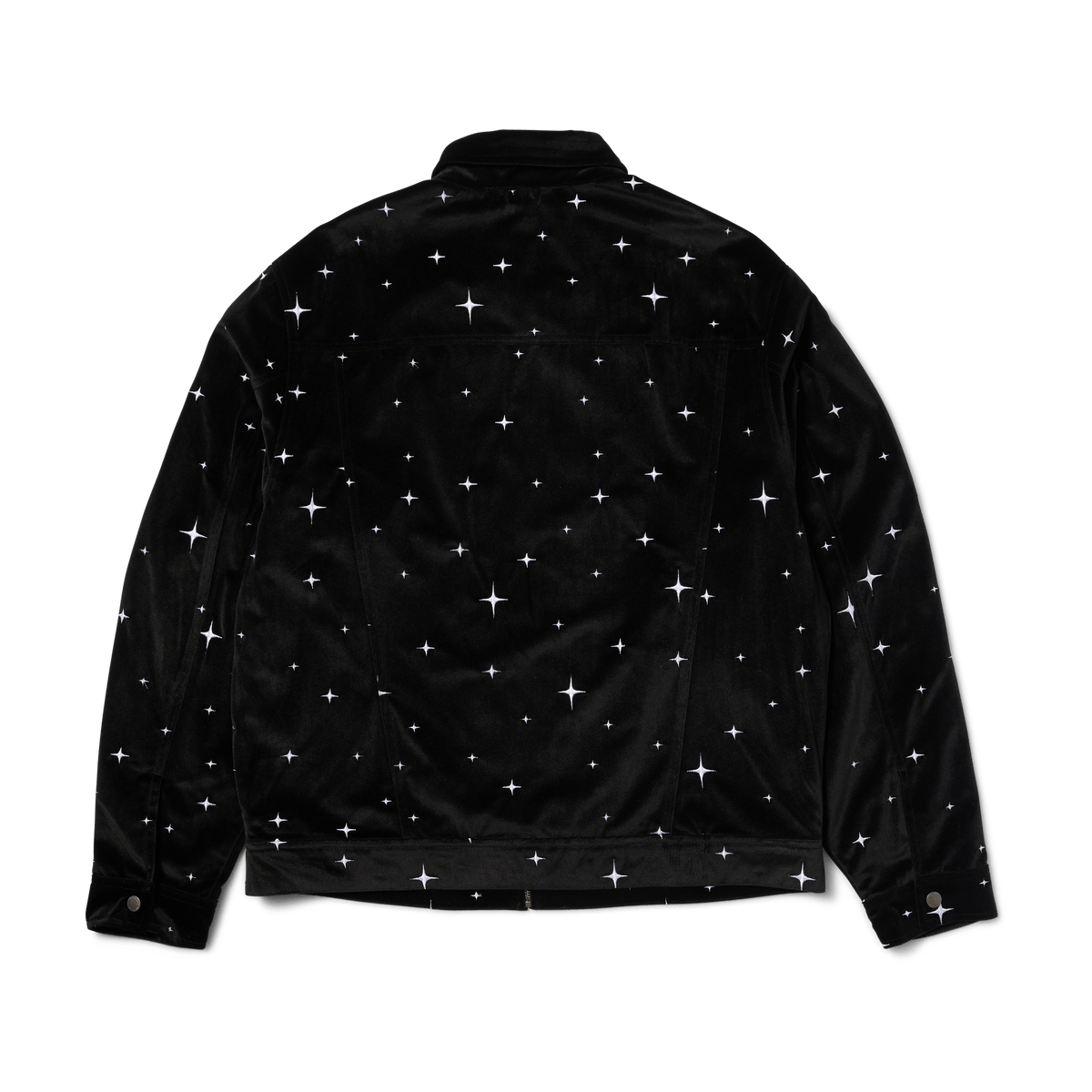 Velvet trucker jacket shop
