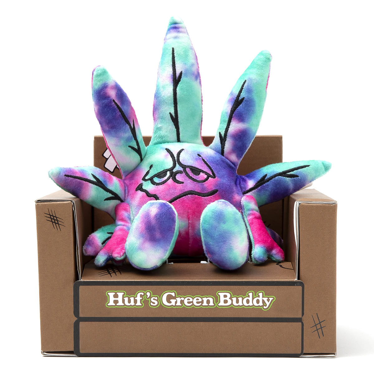Green Buddy Tiedye Plush