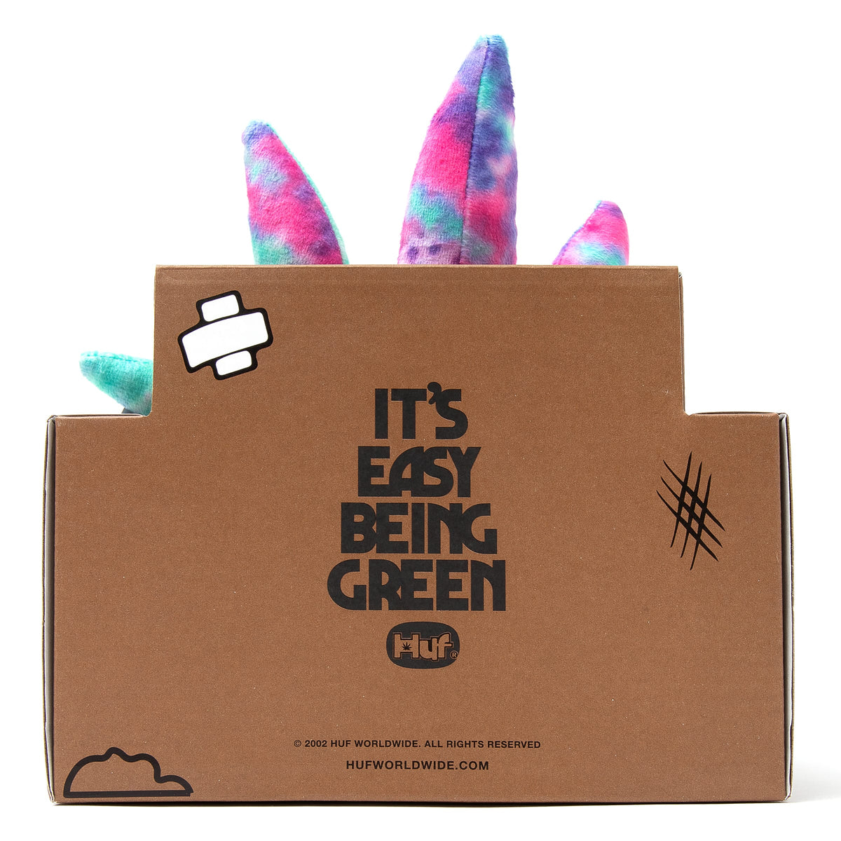 Green Buddy Tiedye Plush