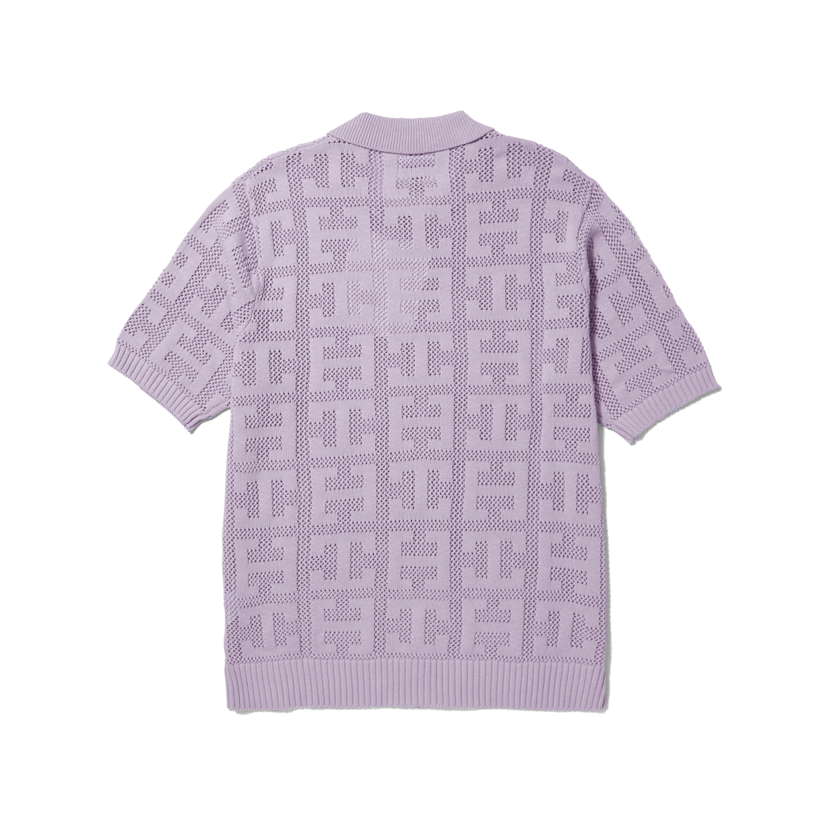 Monogram Jacquard Zip Sweater