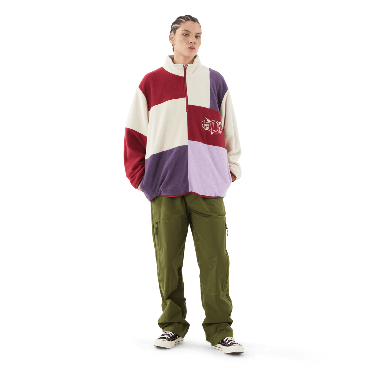 Huf quarter zip deals