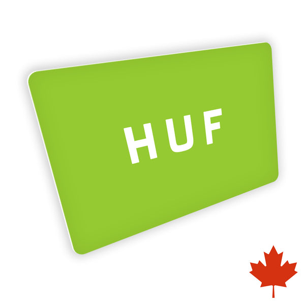 HUF Canada Gift Card
